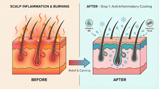 Weeks 1 to 3: The burning quiets.